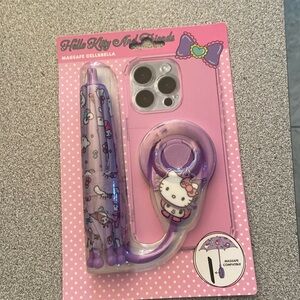 Hello kitty umbrella phone cover